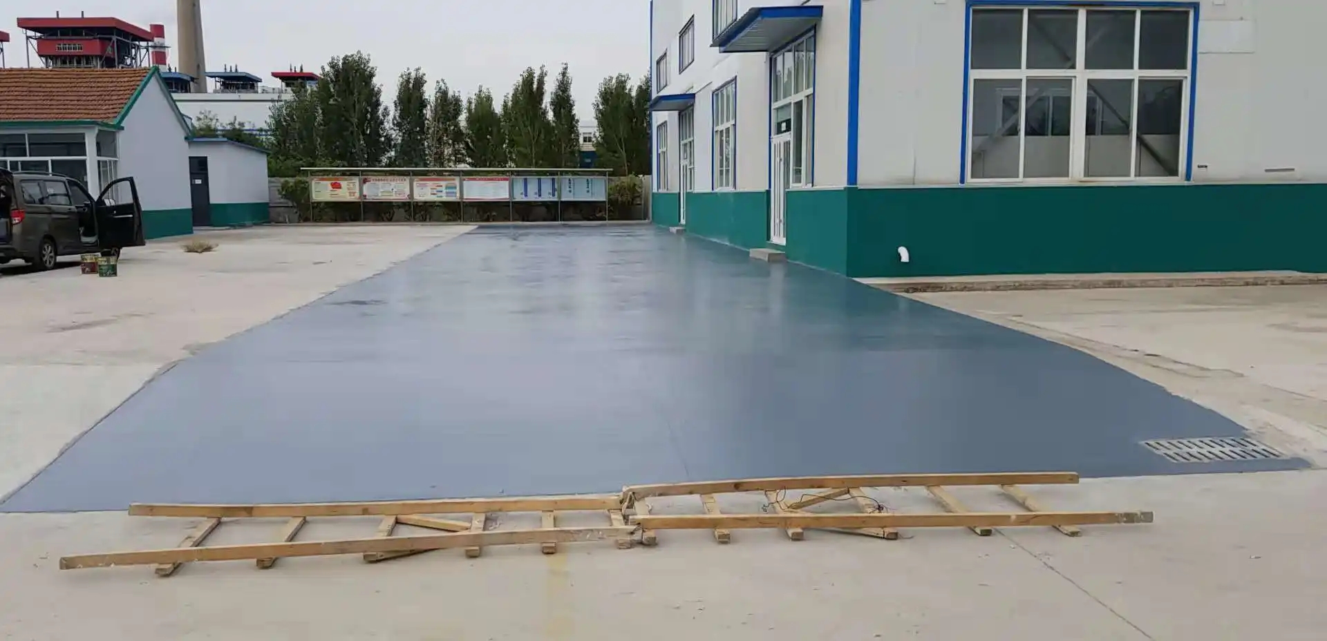 常德车间厂房地坪漆修补翻新